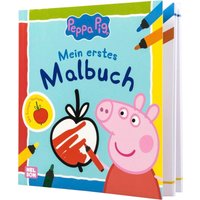 Nelson Peppa Pig Mein erstes Malbuch Peppa