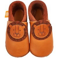 Orangenkinder Krabbel- und Hausschuhe Löwe