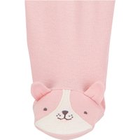 Carter's 3-tlg. Set Schlafoverall mit Fuß, Body langarm und Jogginghose Ringel Tiere