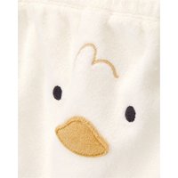 Carter's 3-tlg. Set Body kurzarm, Sweatjacke und Jogginghose Frottee Küken Ringel