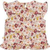 Feetje Krepp-T-Shirt Blumen Volant