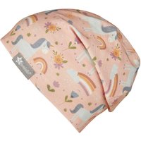Sterntaler Beanie mit UV-Schutz Einhörner Regenbögen