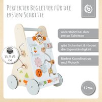 Bieco Lauflernwagen Holz mit Aktivitäten