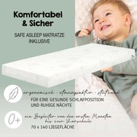 Roba Kinderbettset, 70 x 140 cm Woodland Buddies