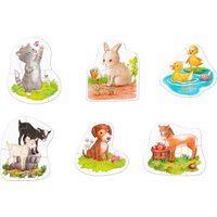 Haba 6 erste Puzzles - Tierkinder