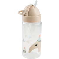 Done By Deer Trinkflasche mit Strohhalm, 350ml
