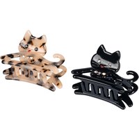 Haarklammer-Set „Katze“, 2 Stück