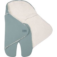 Emma & Noah Einschlagdecke mit Füßen gruen