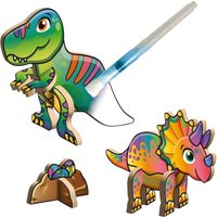 Create N Colour Bastel-Set Dinos T-Rex + Triceratops