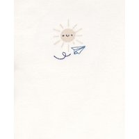 Carter's 3-tlg. Set Body kurzarm, Sweatjacke und Jogginghose Papierflieger