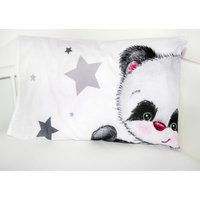 Baby Best Flanell-Bettwäsche Panda 40x60 / 100x135 cm