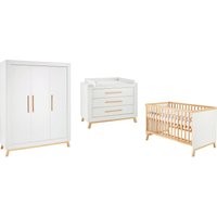 Schardt 3-tlg. Babyzimmer Miami mit 3-türigem Kleiderschrank