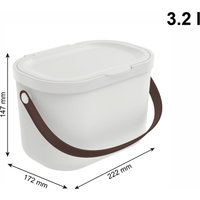 Rotho Babydesign Wickeltisch-Organizer YUMA 3,2 l