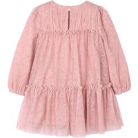 Mayoral Tüllkleid langarm Herzen Glitzer