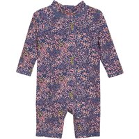 Colorkids Schwimmanzug lang mit UV-Schutz Blumen