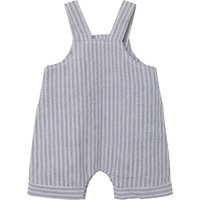 Name It Seersucker-Latzhose kurz Ringel