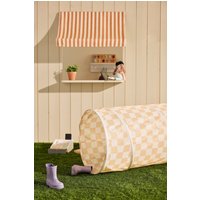 Kids Concept Spieltunnel Karo gelb