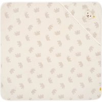 Steiff Kapuzenbadetuch Frottee Bär Elefanten weiss