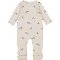 Feetje Overall mit Klappfuß Safari Rippqualität