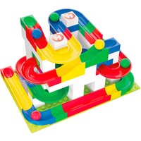 Hubelino Kugelbahn Baukasten basis 123-tlg.