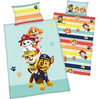 Herding Paw Patrol Flanell Wende-Bettwäsche Paw Patrol 40x60 / 100/135 cm