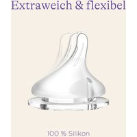 Lansinoh 2er-Pack Babyflaschen NaturalWave Sauger, Weithals, 160 ml