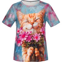 Katzen-Shirt „Mia Flower“