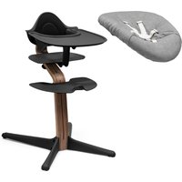 Stokke® Nomi Bundle Hochstuhl Walnuss inkl. Newbornset, Babyset und Tray
