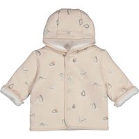 Feetje Plüsch-Wendejacke mit Kapuze Pinguine
