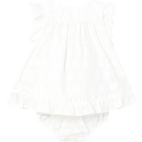 Mayoral Webkleid Flügelarm Punkte Rüschen