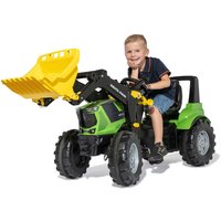 Rolly Toys® Trettraktor rollyFarmtrac Premium Deutz-Fahr 8280 mit Frontlader