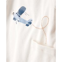 Carter's 2-tlg. Set Shirt langarm und Jogginghose Flieger Ringel