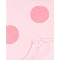 Carter's 3-tlg. Set Body kurzarm, Sweatjacke und Leggings Punkte Ringel