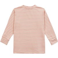 Lässig Shirt langarm Rippqualität Ringel Kirschen Little Gang