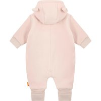Steiff Fleece-Overall Kapuze mit Ohren und Klappfuß