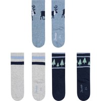 Sterntaler 3er-Pack Socken Elch Ringel