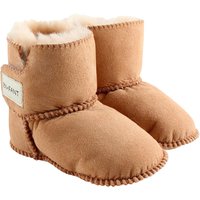 En Fant Lammfellschuhe mit Klettverschluss