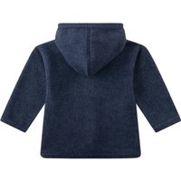 Sanetta Wollfleece-Jacke mit Kapuze