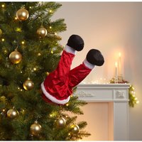 Weihnachtsbaumschmuck "Santa im Christbaum"