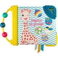 Sophie La Girafe Geschenkset mit Greifling aus Naturkautschuk, Rassel & Stoffbuch