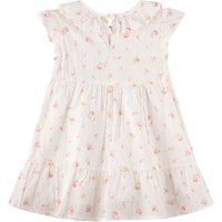 Sanetta Fiftyseven Webkleid Flügelarm Rüschenkragen Blumen