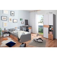 Ticaa Jugendzimmer "Mira", 4-tlg, Grau