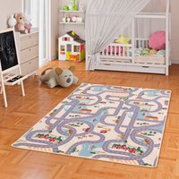 Snapstyle Kinder Spiel Straßenteppich Fun Town