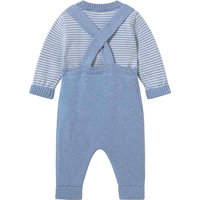 Mayoral 2-tlg. Set Pullover und Strick-Latzhose Hund Ringel