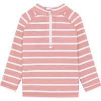 Colorkids Badeshirt langarm mit UV-Schutz Blumen Ringel