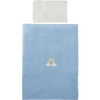 Bornino Home Wende-Bettwäsche Regenbogen 40x60 / 100x135 cm