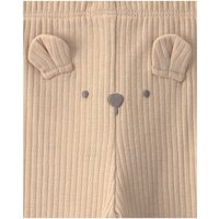 Carter's 3-tlg. Set Body kurzarm, Body langarm und Jogginghose Bären Rippqualität