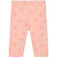Lässig Capri-Schwimmleggings mit Windeleinsatz und UV-Schutz Seesterne