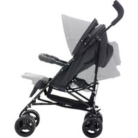 Babycab Malaga Buggy mit Liegefunktion schwarz