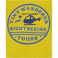 Carter's 3-tlg. Set Body kurzarm, T-Shirt und Shorts Ringel Hubschrauber